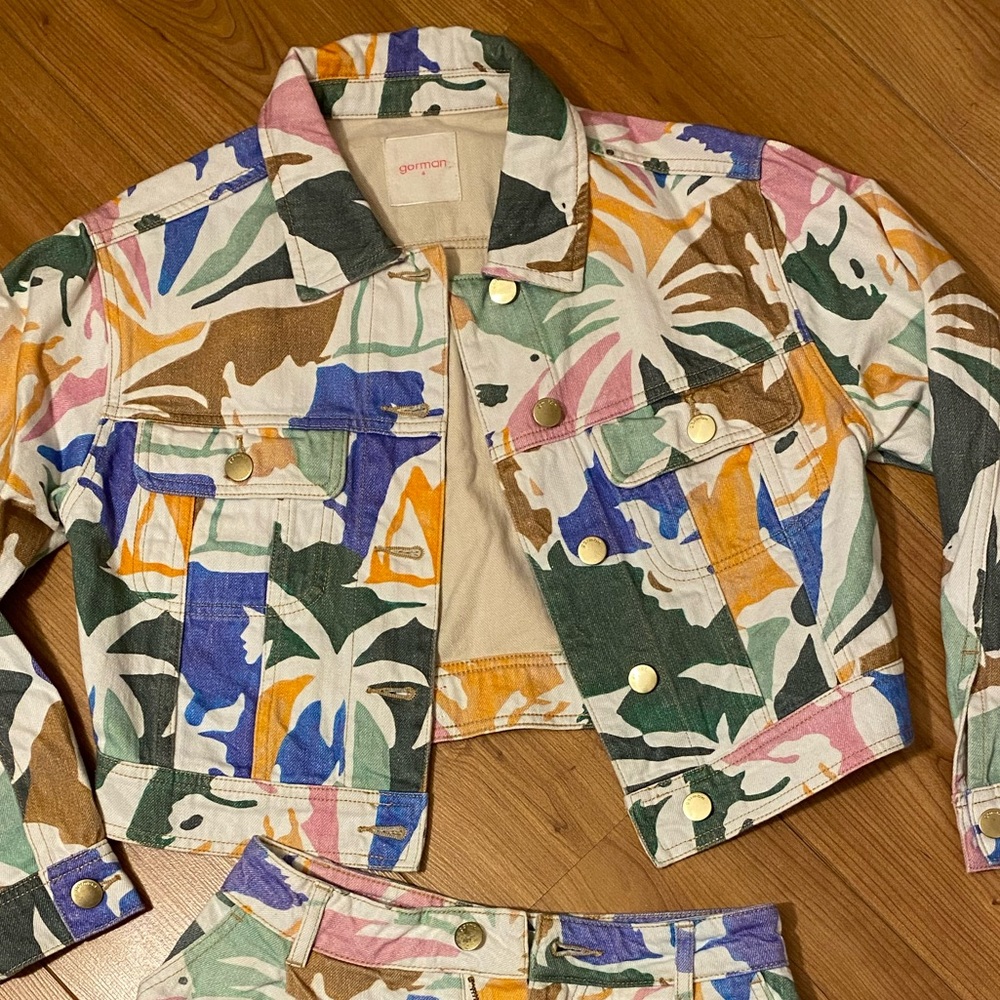 Gorman Multi-Colored Jean Jacket